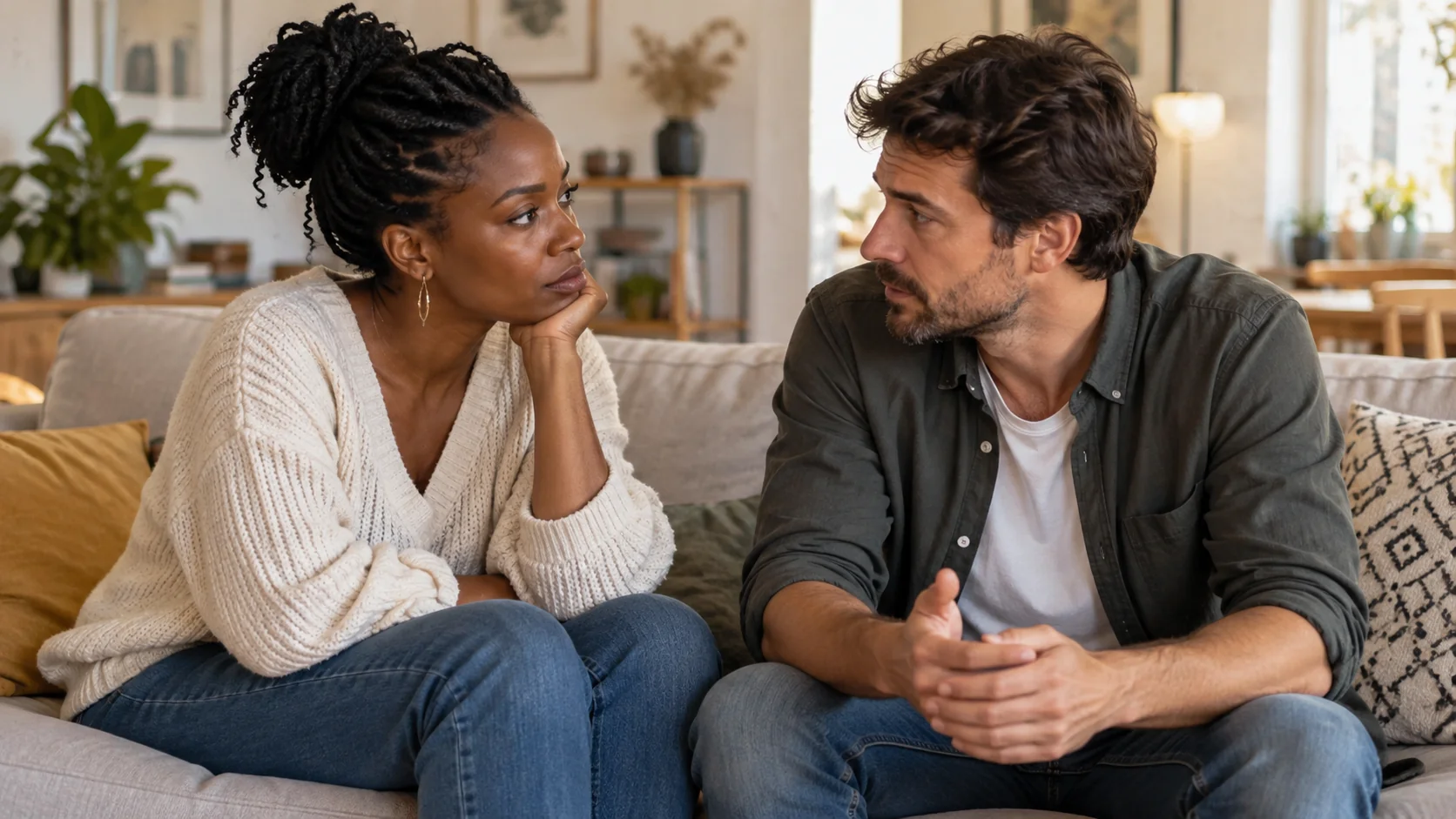 Couple en dialogue